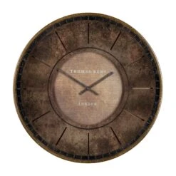Thomas Kent Florentine Brown Leather Wall Clock 6 Thomas Kent Florentine Brown Leather Wall Clock -Housing Units Furniture Store c9b604e834808858ea045dc43a6dc3a1