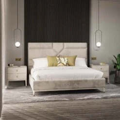 Davina Stone 150cm Kingsize Bed Frame