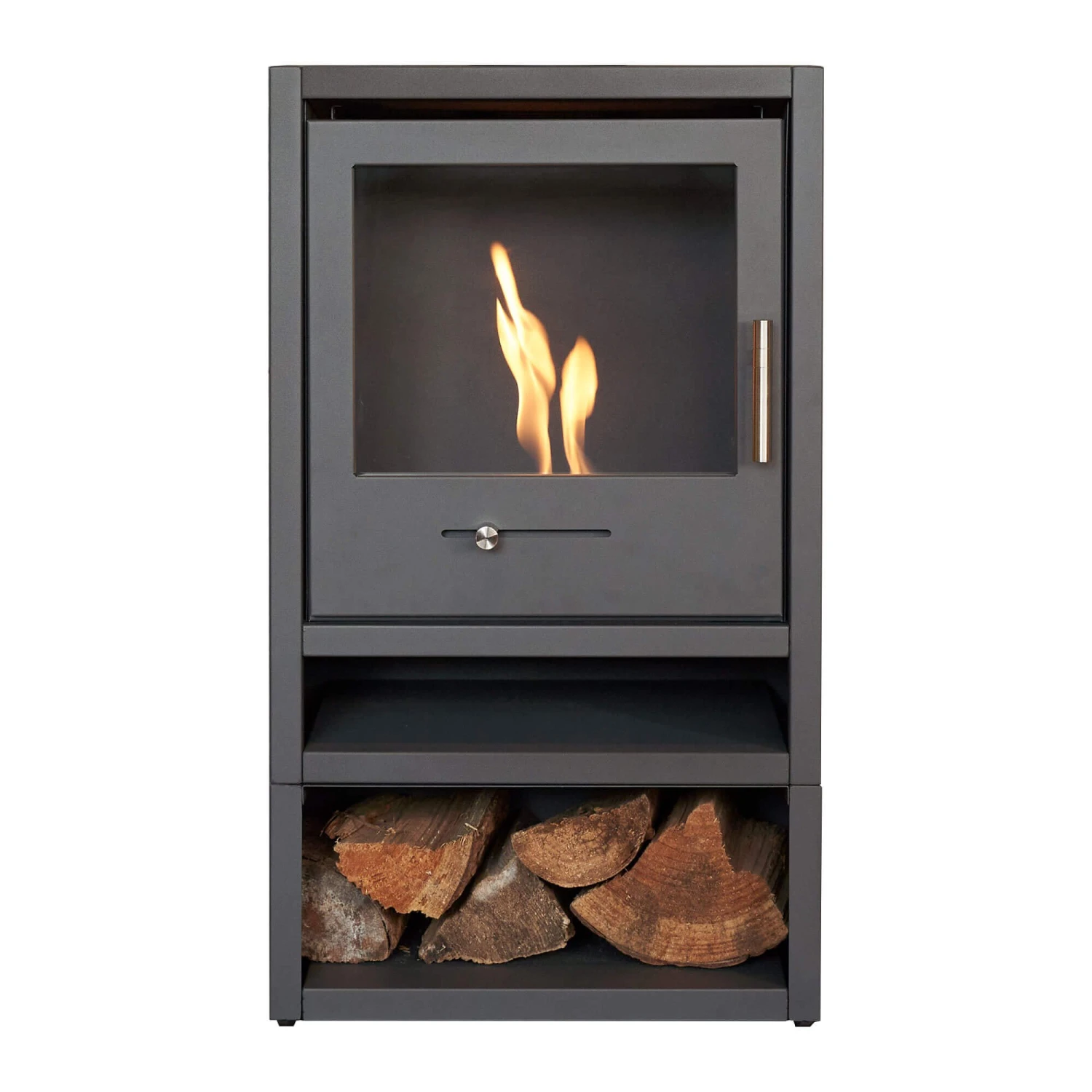 OKO S1 Bioethanol Stove With Log Store 4 OKO S1 Bioethanol Stove With Log Store - Image 4