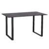 Porto 135cm Dark Grey Dining Table