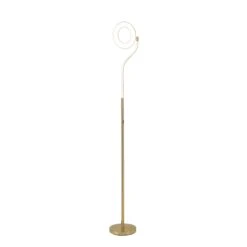Giro Satin Gold USB 2 Light Floor Lamp -Housing Units Furniture Store cb6768438598324c650aa92045cd050f 1