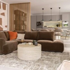 Kuza Portrait Beige 200cm X 290cm Rug