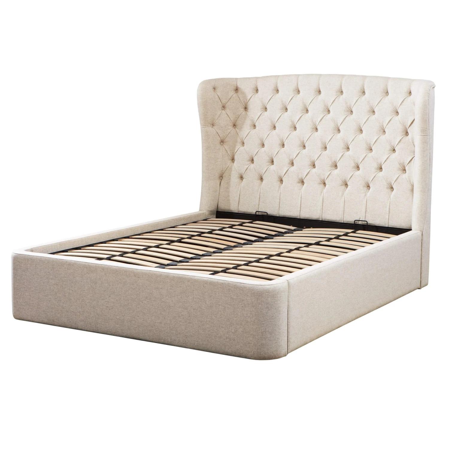 TEMPUR® Holcot 180cm Superking Shetland Pebble Ottoman Bed Frame 2 TEMPUR® Holcot 180cm Superking Shetland Pebble Ottoman Bed Frame - Image 2