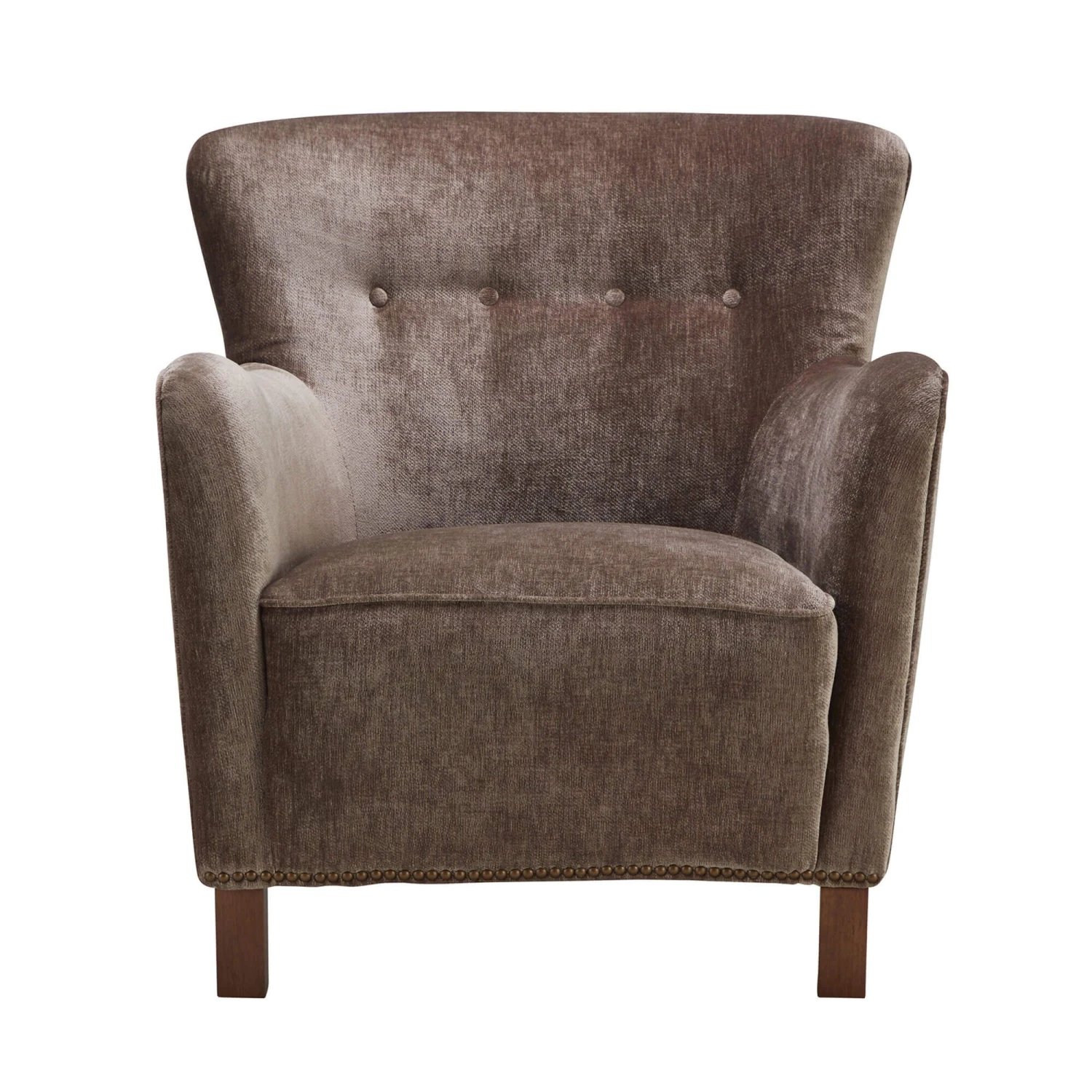 Alexander & James Strauss Berlin Lichen Accent Chair With Antique Studs 1 Alexander & James Strauss Berlin Lichen Accent Chair With Antique Studs