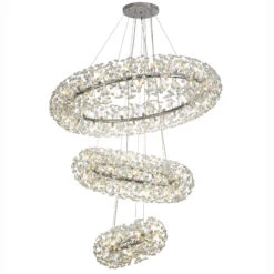 Avezza 3 Tiered Chrome Pendant Light -Housing Units Furniture Store cca0f691b27835d8ae18739d783da6ff 1