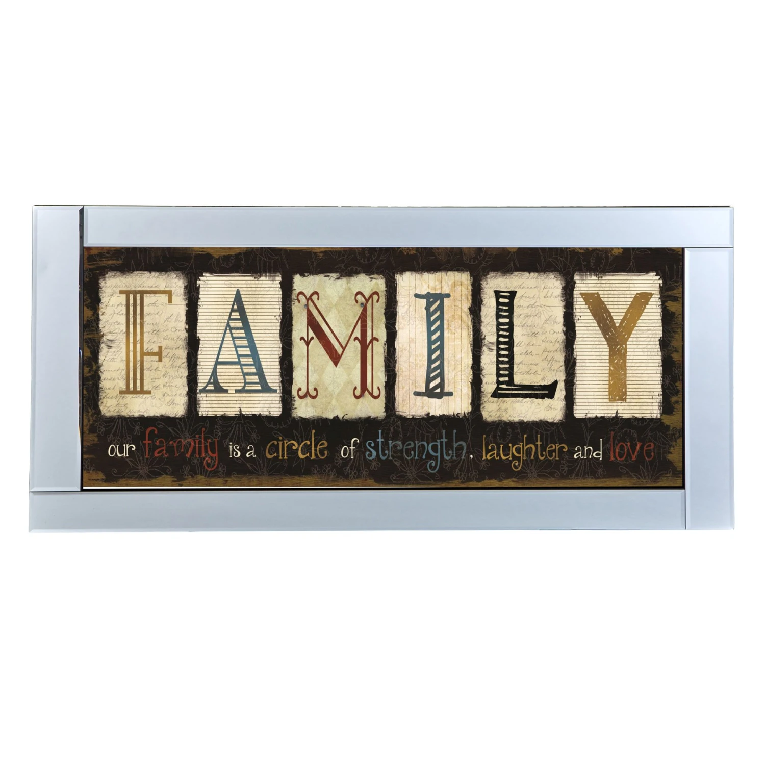 Family With Mirrored Frame 1 Family With Mirrored Frame