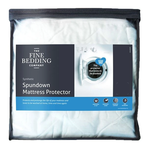 Fine Bedding Company Spundown Superking Mattress Protector 1 Fine Bedding Company Spundown Superking Mattress Protector