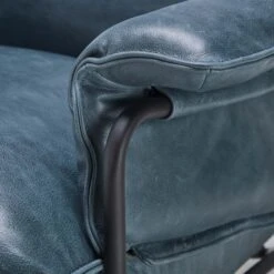 Manhattan Blue Leather Relaxa Lounge Chair -Housing Units Furniture Store cdc3ec2ea64206ab859db9e20db70a86 1