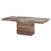 Goya 200cm Brown Marble Dining Table
