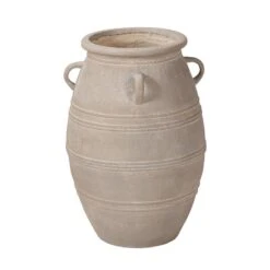 Large Cream Fibrestone Grey Wash Vase 5 Large Cream Fibrestone Grey Wash Vase -Housing Units Furniture Store ce515e7961bd54108c552e4536717700