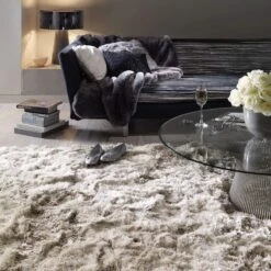 Plush Shaggy Sand Rug Collection