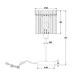 Icelle Matt Black & Amber Fade Glass Rods Table Lamp 9 Icelle Matt Black & Amber Fade Glass Rods Table Lamp -Housing Units Furniture Store cf3efefe6b2e25267bde484d4cf63099 1