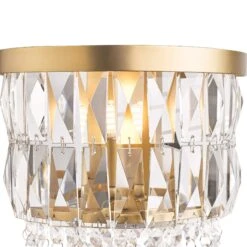 Laura Ashley Rhosill Matt Gold & Crystal Wall Light -Housing Units Furniture Store cfec8a9a0c6b63888e6c1508503f2dc6