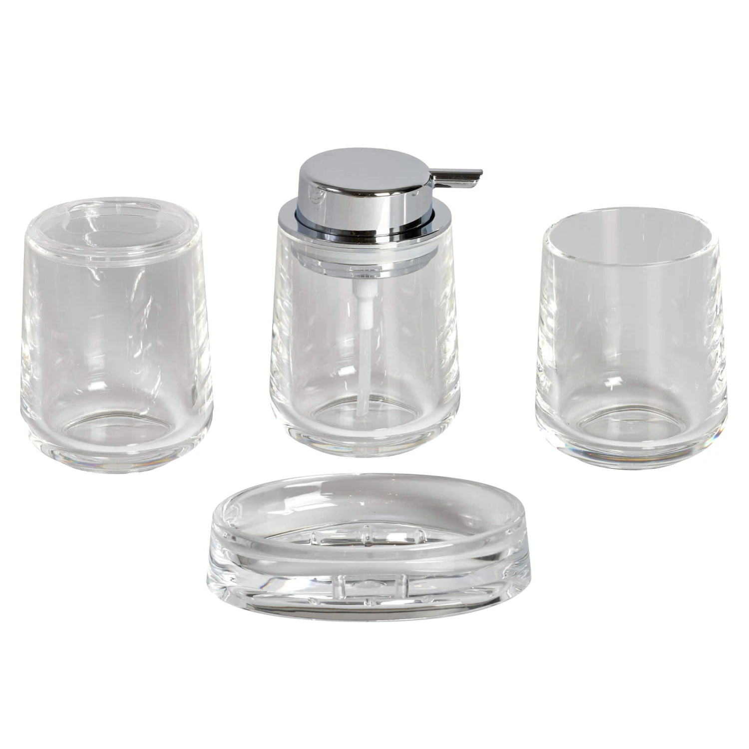 Clarion Clear Acrylic Soap Dish 2 Clarion Clear Acrylic Soap Dish - Image 2