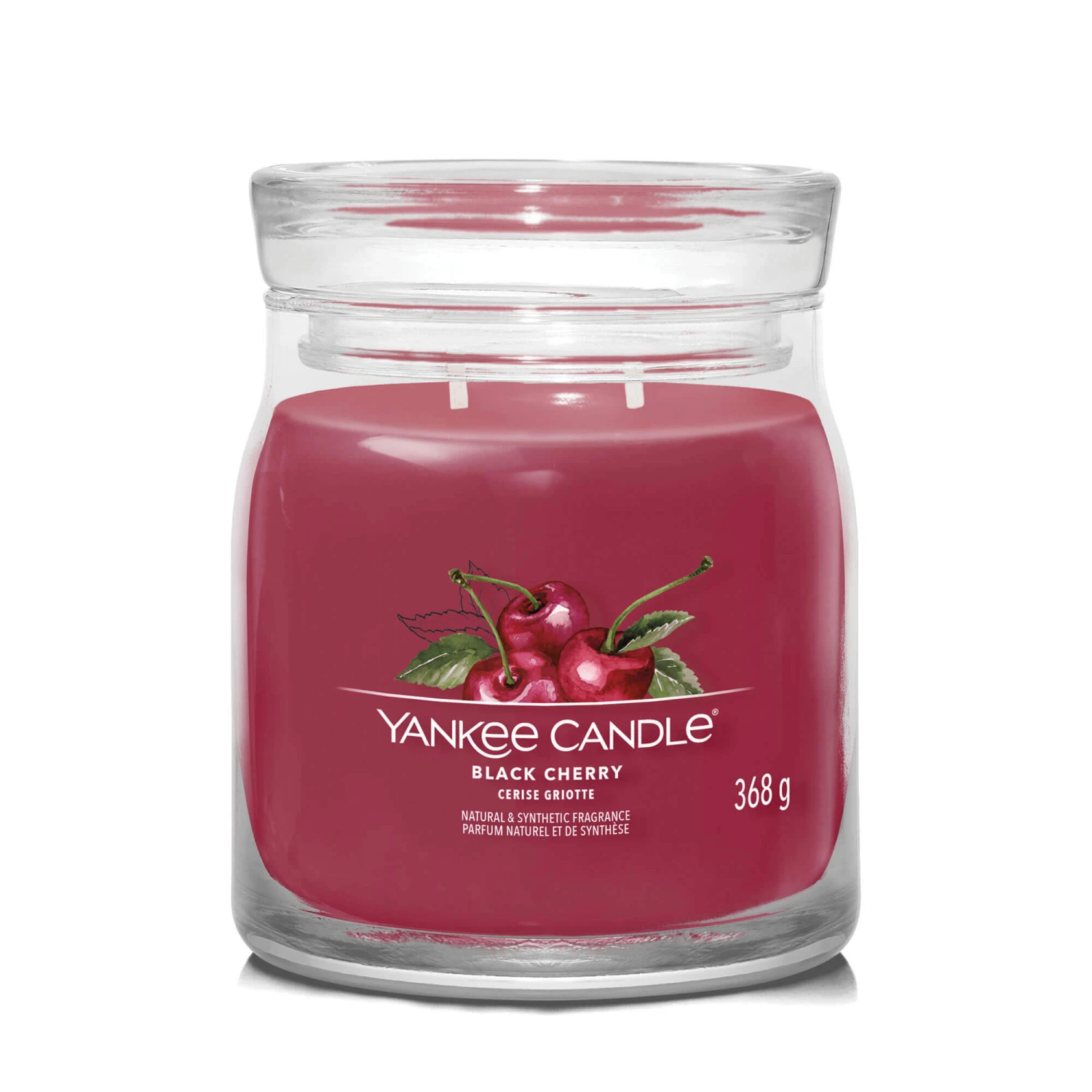 Medium Black Cherry Yankee Candle 2 Medium Black Cherry Yankee Candle - Image 2