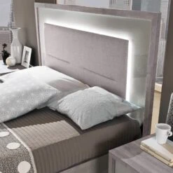 Ovidia Grey 150cm Kingsize Bedframe With LED Lights -Housing Units Furniture Store d18df04a1d1c9258a5e84ce3e83aa9d2