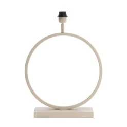 Lagos Medium Cream Table Lamp Base