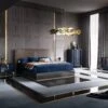 Celeste High Gloss Cobalt Blue Bedroom Collection