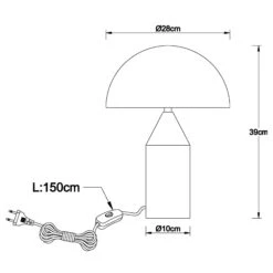 Freya Sand Table Lamp -Housing Units Furniture Store d57316d588cff9e3a75bb1eec77a081e