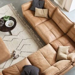 Alexander & James Tod Camel Leather Corner Group 10 Alexander & James Tod Camel Leather Corner Group -Housing Units Furniture Store d58d63fc53d1006f3a23fc778cde6135