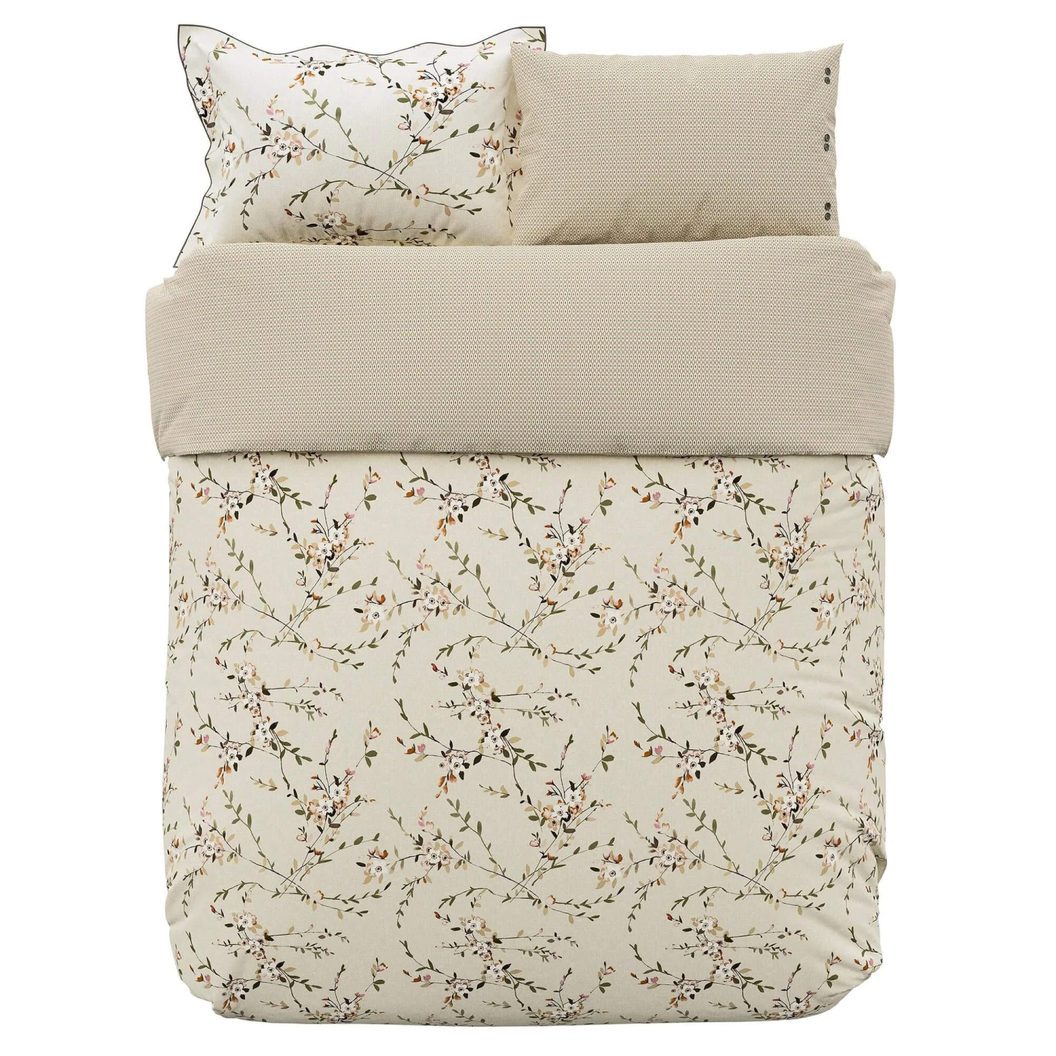 Bedeck Of Belfast Rana Warm Grey 200 Thread Count Single Duvet Set 2 Bedeck Of Belfast Rana Warm Grey 200 Thread Count Single Duvet Set - Image 2