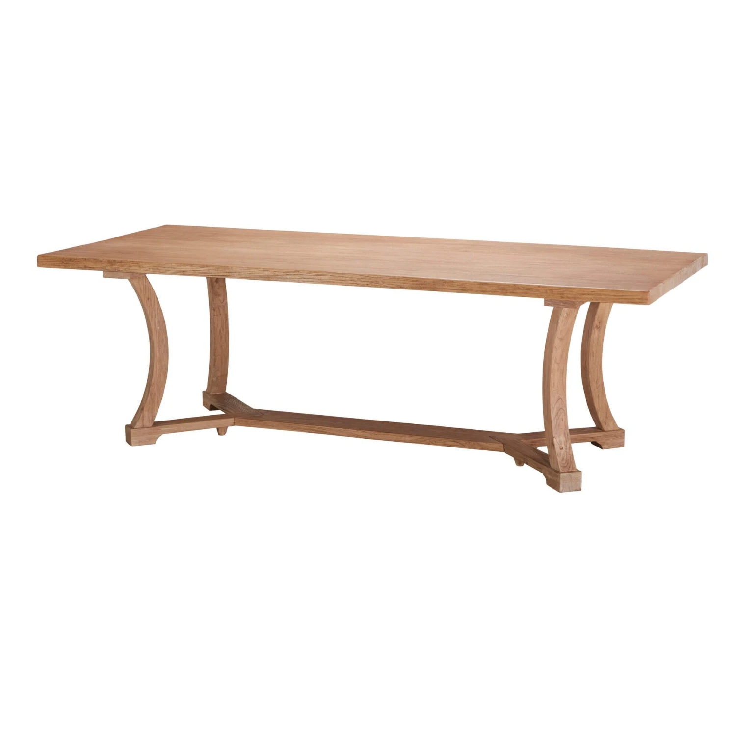 Linea 240cm Elm Wood Dining Table 2 Linea 240cm Elm Wood Dining Table - Image 2