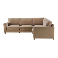 Leila Fawn Fabric Right Hand Corner Sofa