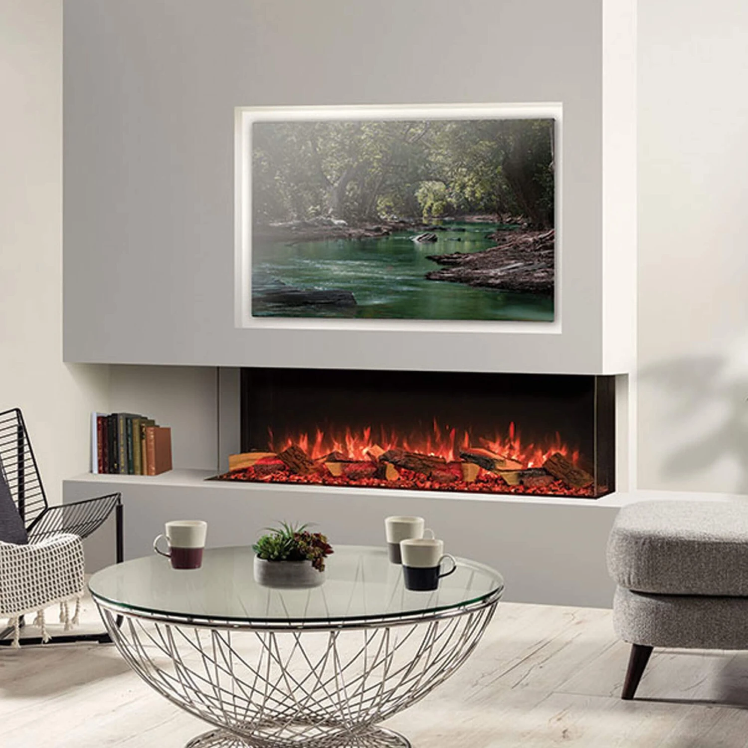 Gazco Avanti 150RW Electric Fire 2 Gazco Avanti 150RW Electric Fire - Image 2