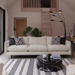 Lounge Black 5 Arm LED Floor Lamp -Housing Units Furniture Store d748c7a90b458304c67f61e81644398a