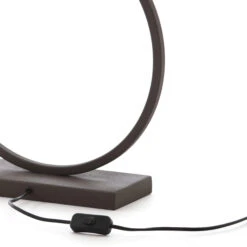 Lagos Medium Brown Table Lamp Base -Housing Units Furniture Store d758dcc2d6a93b8f45849ece2cce443b