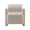 Romeo Crunch Natural Fabric Lounge Chair