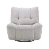 Marco Light Grey Fabric Power Glider Recliner Chair