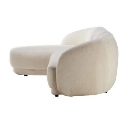 Aarhus Off White Textured Fabric 3 Seater Left Hand Chaise Sofa -Housing Units Furniture Store d980729927b817878304b71a96fc2184