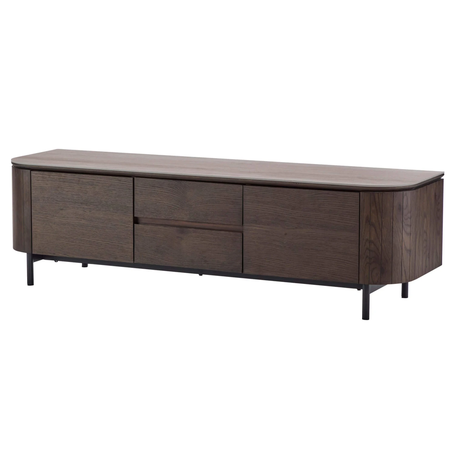 Belfort 160cm Brown TV Unit 1 Belfort 160cm Brown TV Unit