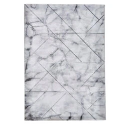 Craft Ivory & Silver Geometric Rug Collection