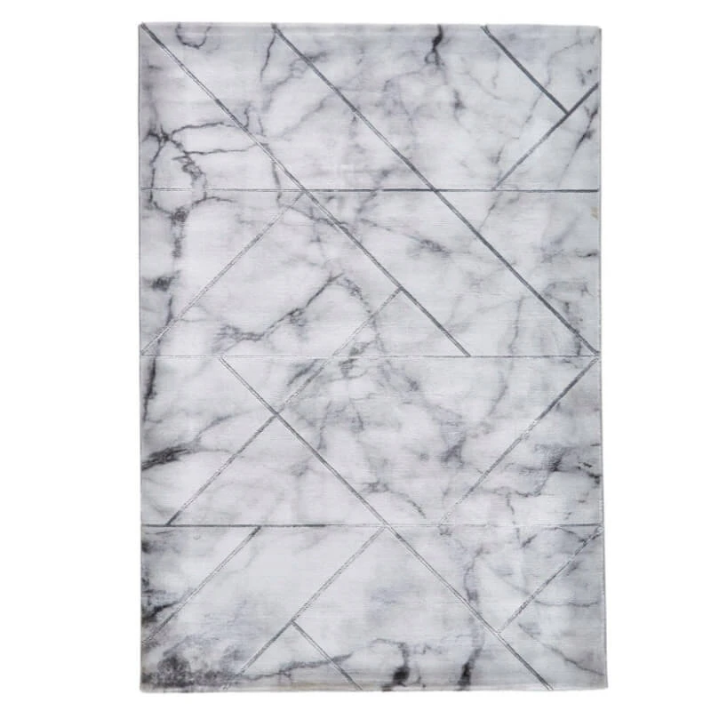 Craft Ivory & Silver Geometric Rug Collection 1 Craft Ivory & Silver Geometric Rug Collection