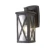 Creno Anthracite Outdoor Wall Lantern