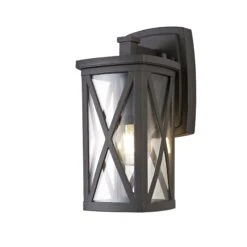 Creno Anthracite Outdoor Wall Lantern