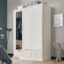Ascot White 3 Door Wardrobe