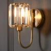 Berenice Brass 1 Light Wall Light