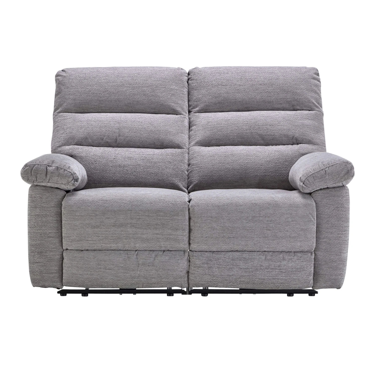 Dante Grey Fabric 2 Seater Electric Recliner Sofa 1 Dante Grey Fabric 2 Seater Electric Recliner Sofa