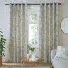 Matteo Natural Eyelet Curtain Collection