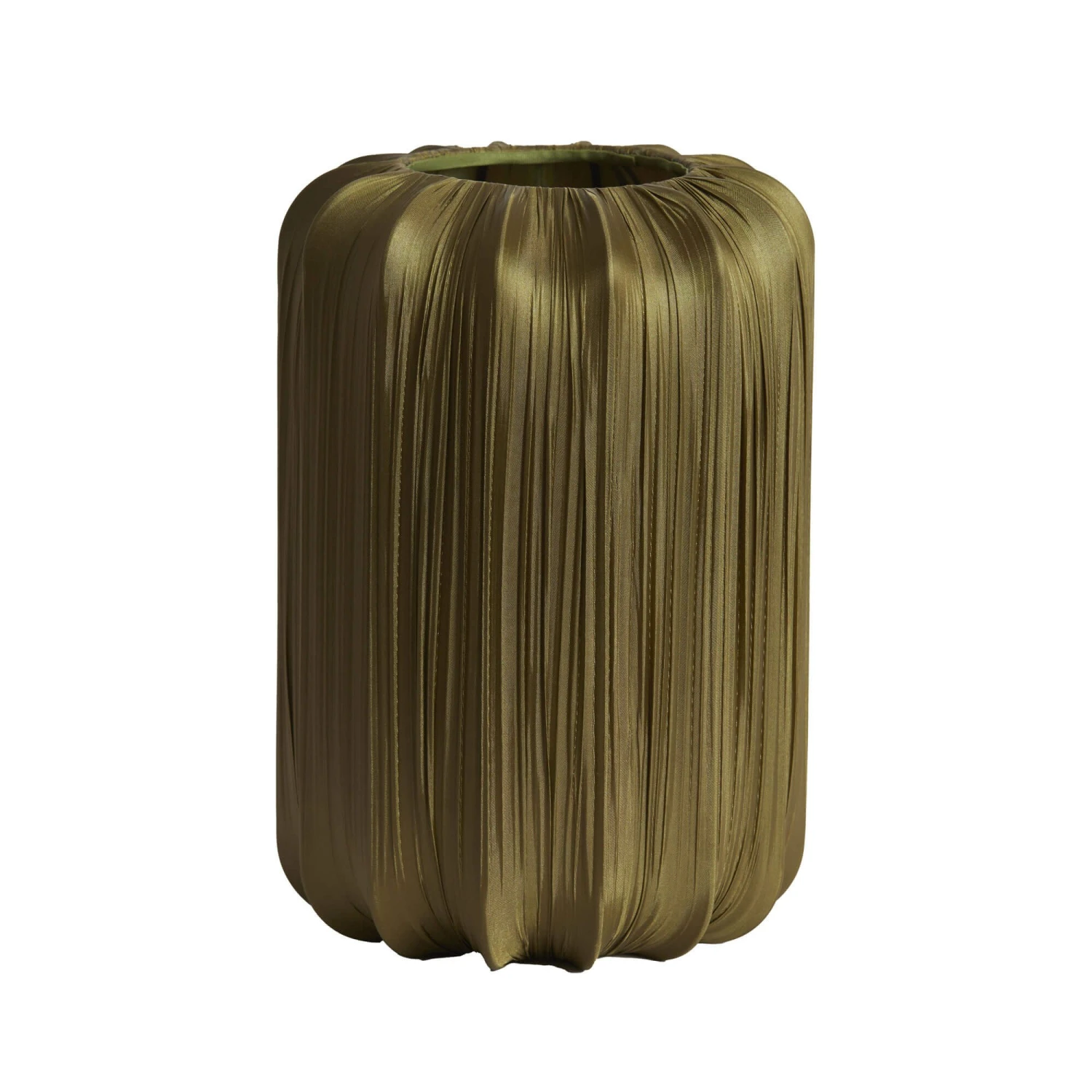 Chiffon Olive Green Cylinder 20cm Shade 1 Chiffon Olive Green Cylinder 20cm Shade
