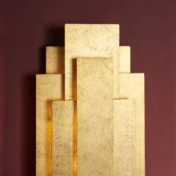 Antique Gold Leaf 2 Light Wall Light -Housing Units Furniture Store dc211b9885e468e5a0337deee36489dd