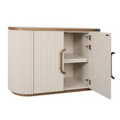 Serenity White Reeded 2 Door Sideboard -Housing Units Furniture Store dcb0a03f1c298c7d0fea80a25edcefde