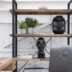 Malmo Reclaimed Timber Tall Bookcase -Housing Units Furniture Store dd3752523537af5ea79de3dd4e689216