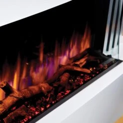 Visto 55" Wall Mounted Contemporary Electric Fire Suite -Housing Units Furniture Store dd5d09746aaf024bfce93fbd876b53ef