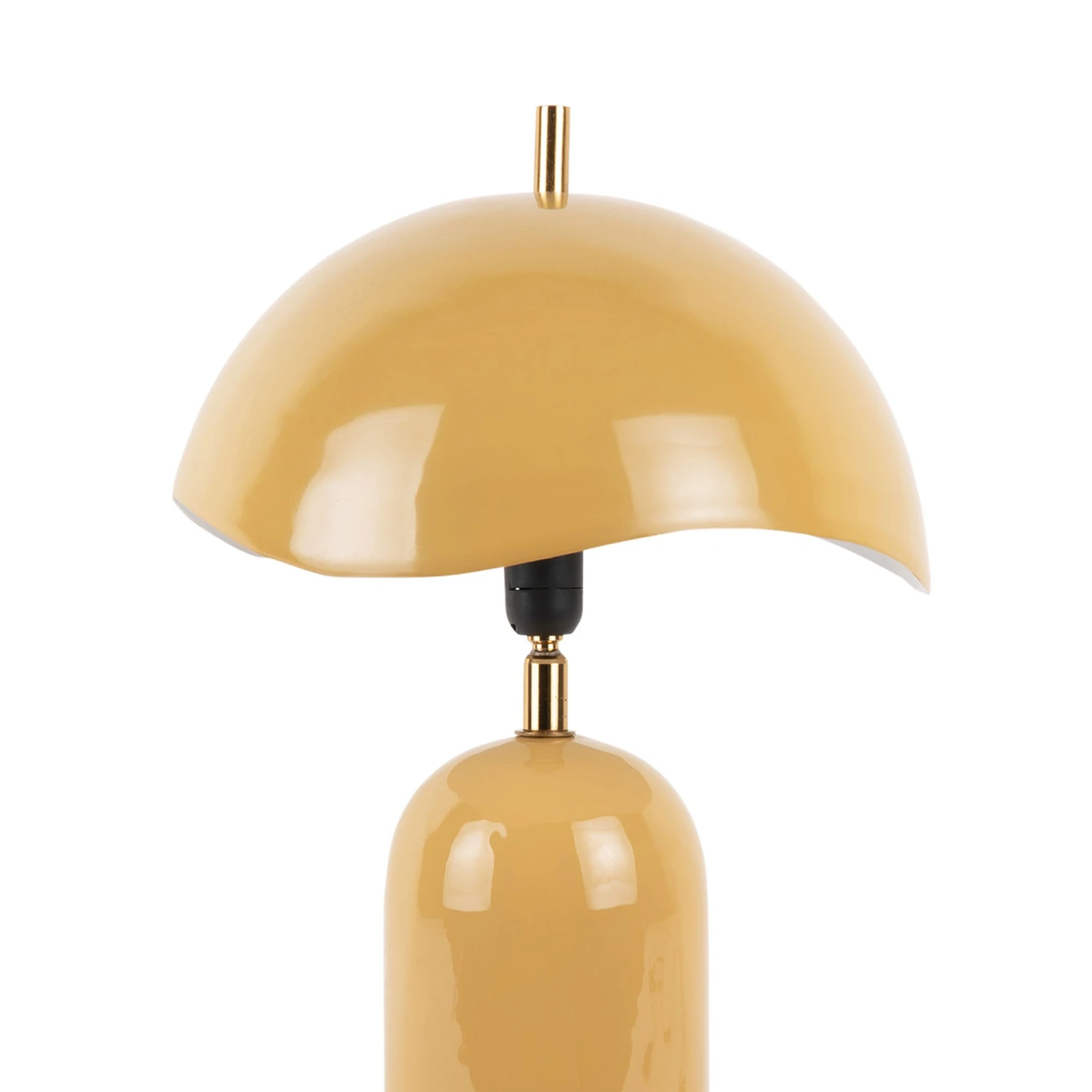 Querido Honey Yellow Enamel Table Lamp 3 Querido Honey Yellow Enamel Table Lamp - Image 3
