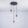 Aura Black 3 Light Pendant Light Collection