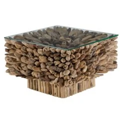 Belmont Square Driftwood Coffee Table